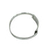 Rectangle ID Plate Bangle Sterling Silver Bracelet