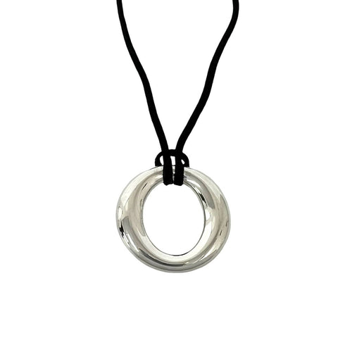 Vintage Sebiana Pendant Necklace Sterling Silver