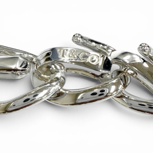 Forge Link Bracelet Sterling Silver Medium