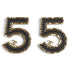 CC Logo Earrings Gold-Tone Metal Gold-Tone Metal