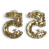 CC Logo Earrings Gold-Tone Metal Gold-Tone Metal