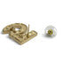 CC Logo Earrings Gold-Tone Metal Gold-Tone Metal