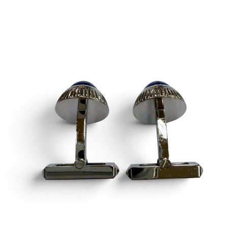 Cufflinks Sterling Silver With Blue Spinel Bracelet