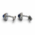 Cufflinks Sterling Silver With Blue Spinel Bracelet