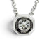 Lucida Pendant Necklace Platinum with Diamond
