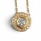 Pendant Necklace 18K Rose Gold with Diamond