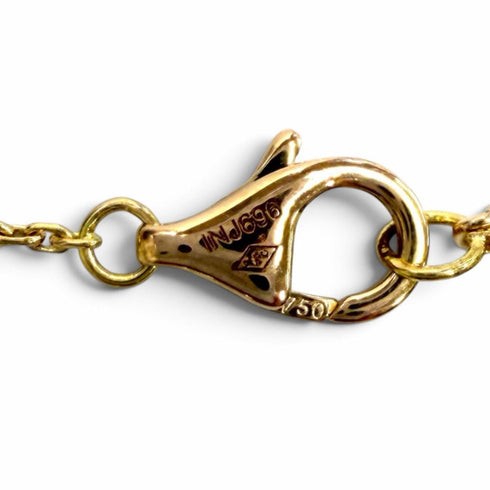 Pendant Necklace 18K Rose Gold with Diamond