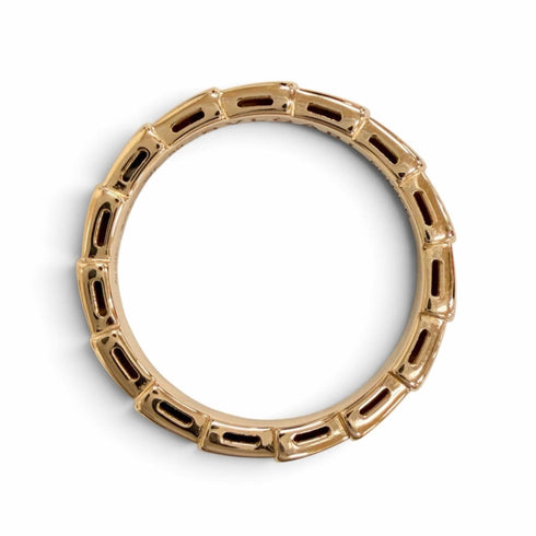 Serpenti Viper Ring 18K Rose Gold