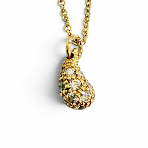 Elsa Peretti Pendant Necklace 18K Yellow Gold 12mm