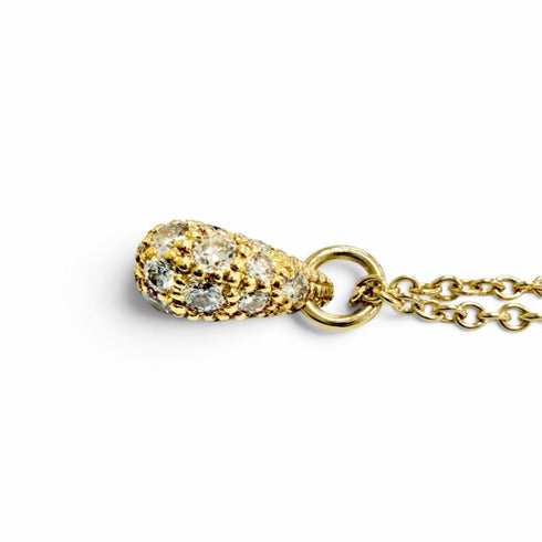Elsa Peretti Pendant Necklace 18K Yellow Gold 12mm