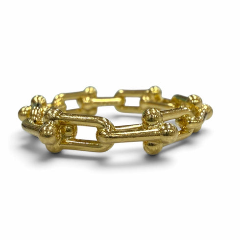 HardWear Microlink Ring 18K Yellow Gold