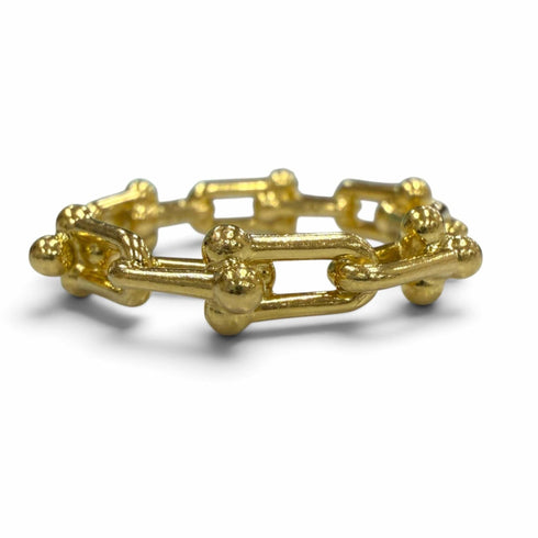 HardWear Microlink Ring 18K Yellow Gold