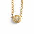 Pendant Necklace 18K Yellow Gold with Diamond
