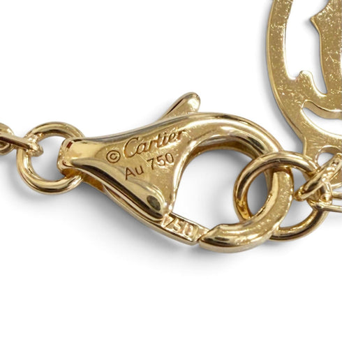 Pendant Necklace 18K Yellow Gold with Diamond