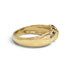 Vintage Band Ring 18K Yellow Gold with Ruby