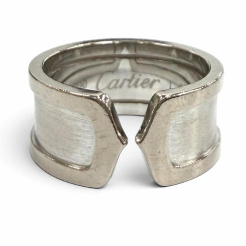 2C Ring 18K White Gold