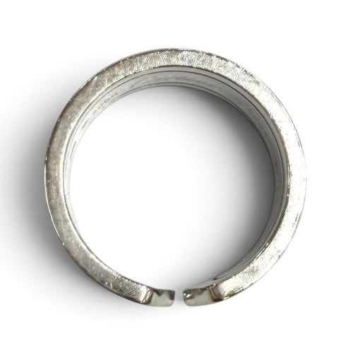 2C Ring 18K White Gold