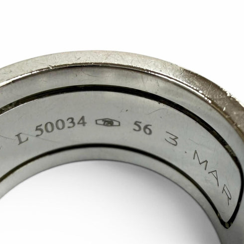 2C Ring 18K White Gold