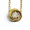 Trinity Pendant Necklace 18K Tricolor Gold