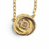 Trinity Pendant Necklace 18K Tricolor Gold