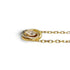 Trinity Pendant Necklace 18K Tricolor Gold
