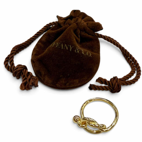 Love Knot Ring 18K Yellow Gold