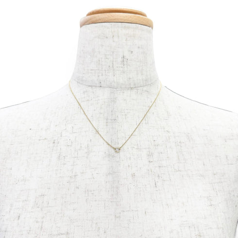 Elsa Peretti Diamonds By The Yard Pendant Necklace 18K Yellow Gold and Diamond