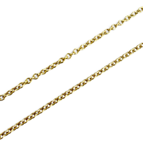 Elsa Peretti Diamonds By The Yard Pendant Necklace 18K Yellow Gold and Diamond