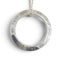 Circle Pendant Necklace Sterling Silver