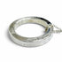 Circle Pendant Necklace Sterling Silver