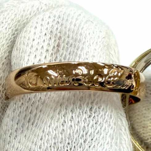 Vendome Louis Cartier Band Ring 18K Tricolor Gold