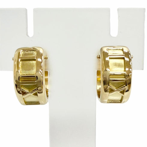 Atlas Earrings 18K Yellow Gold 18K Yellow Gold