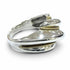 Band Ring Sterling Silver and 18K Yellow Gold