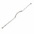 T Smile Pendant Necklace 18K White Gold