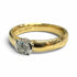 Ring Platinum and 18K Yellow Gold with Diamond
