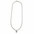 Pendant Necklace Platinum and 18K Yellow Gold With Diamond