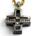 Pendant Necklace Platinum and 18K Yellow Gold With Diamond