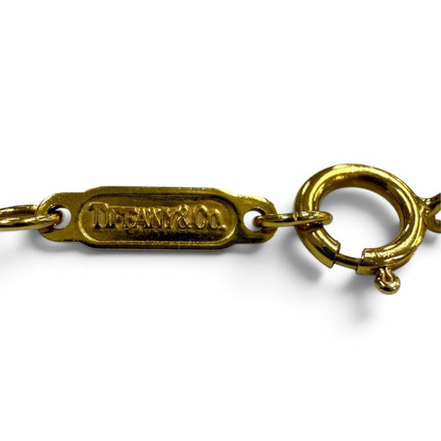Pendant Necklace Platinum and 18K Yellow Gold With Diamond