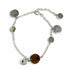 Ex-Libris Bracelet 18K Rose Gold and Sterling Silver