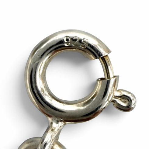 Ex-Libris Bracelet 18K Rose Gold and Sterling Silver