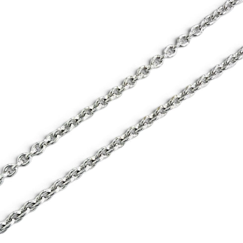 Pendant Necklace 18K White Gold with Diamond