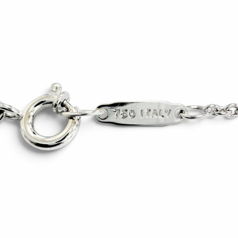 Pendant Necklace 18K White Gold with Diamond