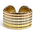 Ring Rose Gold and White Gold and Yellow Gold and Diamond