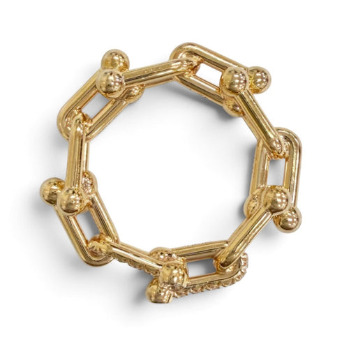 HardWear Ring 18K Rose Gold and Diamond Small