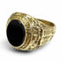 Vintage Ring Yellow Gold with Onyx