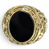 Vintage Ring Yellow Gold with Onyx