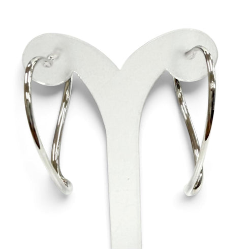 Earrings Hoop Sterling Silver