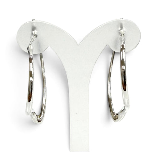 Earrings Hoop Sterling Silver