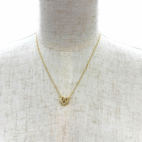Pendant Necklace 18K Yellow Gold with Diamond