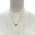 Pendant Necklace 18K Yellow Gold with Diamond